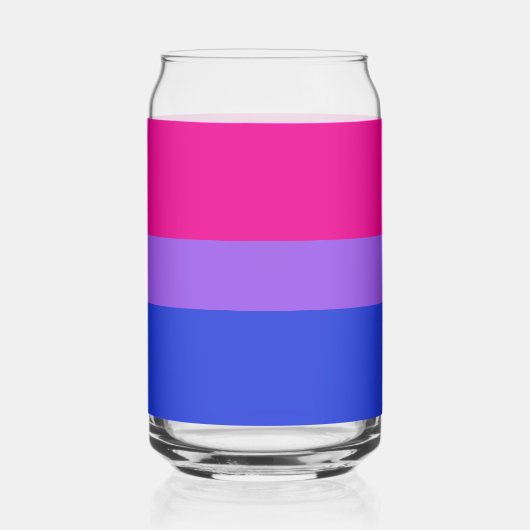 Bi Pride Dosenglas (Vorderseite)