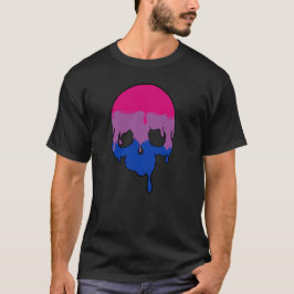 Bi Pride Driving Skull T-Shirt
