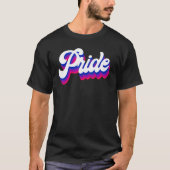 Bi-Pride-Flag T-Shirt (Vorderseite)