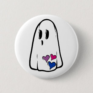 Bi Pride Ghost Button