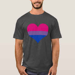 Bi Pride Heart T - Shirt