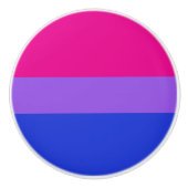 Bi Pride Keramik Pull Keramikknauf (Vorderseite)