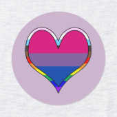 Bi Pride Labels Etiketten (Design 1)