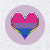 Bi Pride Labels Etiketten (Design 2)