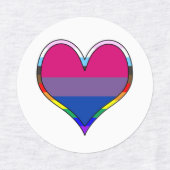 Bi Pride Labels Etiketten (Design 1)