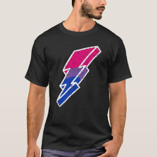 Bi Pride Lightning Bolt Niedliche LGBTQ Parade Sub T-Shirt