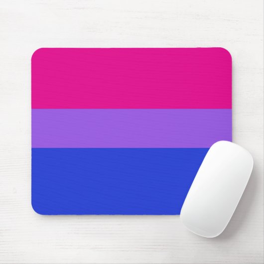 Bi Pride Mousepad (Mit Mouse)