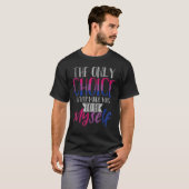 Bi Pride Proud Bisexual Bisexuelle Bisexualität Fl T-Shirt (Vorne ganz)