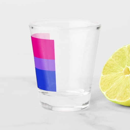 Bi Pride Schnapsglas (Rechts)