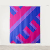 Bi Pride Wall Wandteppich (Vorderseite)