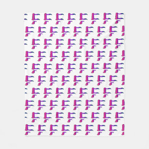 Bi-Stolz-Flagge Chai Fleecedecke