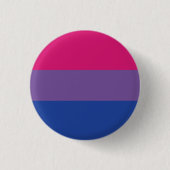 Bi-Stolz-Flaggenknopf Button (Vorderseite)