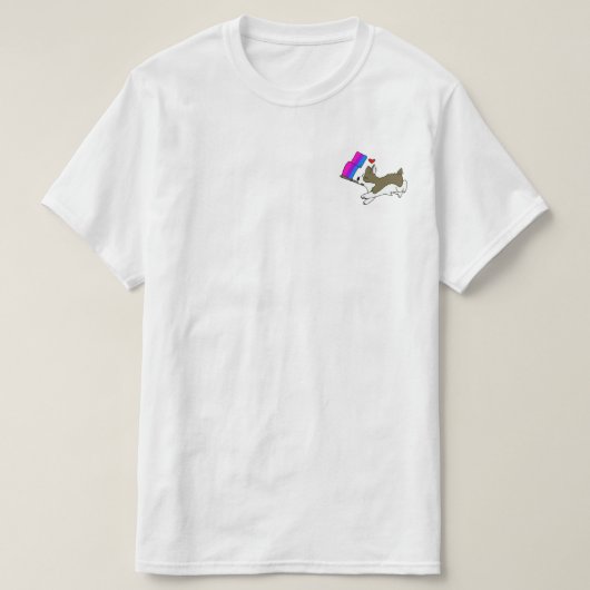 Bi-Stolzcorgi-T-Shirt T-Shirt (Design vorne)
