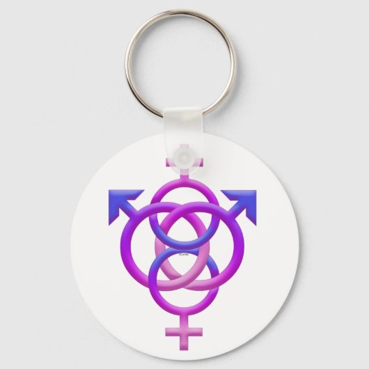 BI SWINGERS SYMBOL SCHLÜSSELANHÄNGER (Vorderseite)