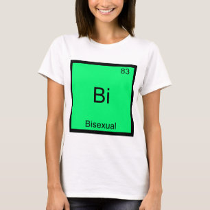 Bi - Symbol für Bisexual Chemistry Element Funny T-Shirt