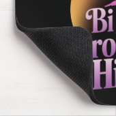 Bi und wahrscheinlich hohe bisexuelle Stolperflagg Mousepad (Ecke)