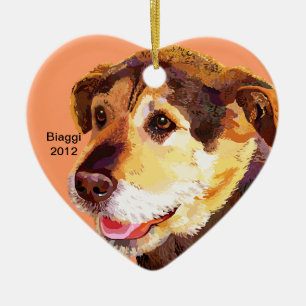 Biaggi Zäune für Fido Verzierung Keramik Ornament