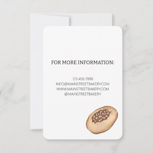 Biala Breadmaking jüdische Bäckerei Workshop Einladung (Rückseite)