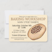 Biala Breadmaking jüdische Bäckerei Workshop Einladung (Vorderseite)