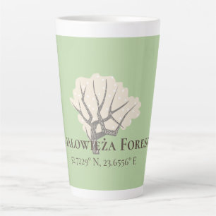 Białowieża Forest Latitude & Longitude Milchtasse