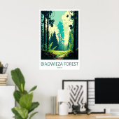 Białowieża-Wald 1 Poster (Heimbüro)