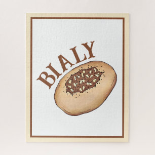 Bialy Jüdische Bäckereizwiebel Polen Polnisches Es Puzzle