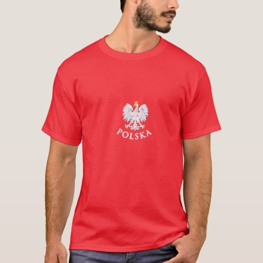 bialy_orzel_red_tshirt T-Shirt (Vorderseite)