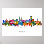 Białystok Poland Skyline Poster (Vorne)
