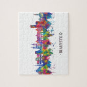 Białystok Poland Skyline Puzzle (Vertikal)