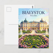 Białystok Polen Postkarte (Vorne/Hinten)