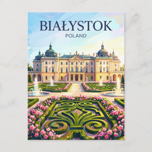 Białystok Polen Postkarte (Vorderseite)