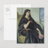 Bianca Capello, 1864/68 Postkarte (Vorne/Hinten)