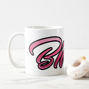 Bianca faded pink Tasse Teetasse Kaffeetasse