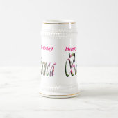 Bianca Girls Name Logo, Bierglas (Mittel)