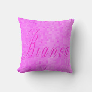 Bianca Girls Name Logo, Kissen
