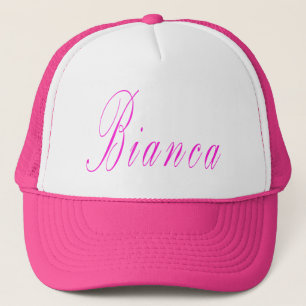 Bianca Girls Name Logo Truckerkappe