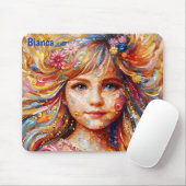 BIANCA ~ Happy Birthday ~ Sequin Girl ~ Mousepad (Mit Mouse)