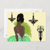 Bianca in Green - Postkarten (Vorne/Hinten)