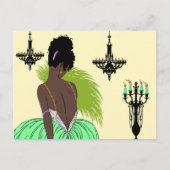 Bianca in Green - Postkarten (Vorderseite)