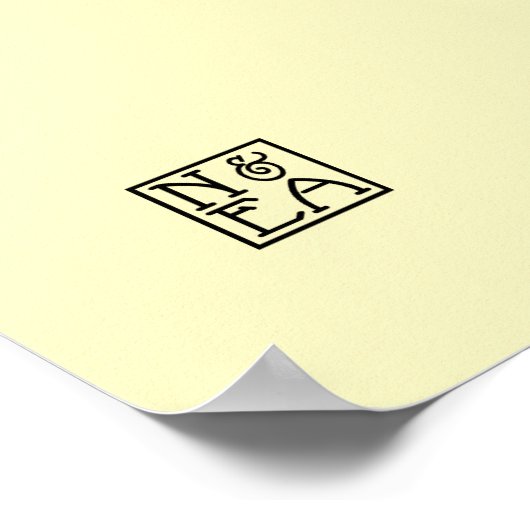 Bianca in grün - Prints/Plakate Poster (Ecke)