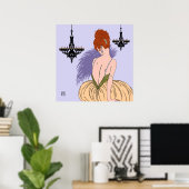 Bianca in Lilac - Prints/Posters Poster (Heimbüro)