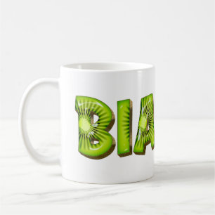 Bianca Name Kiwi Style Tasse Teetasse Kaffeetasse