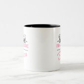 Bianca Natürlich bin ich Phantastisch Zweifarbige Tasse (Mittel)