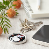 Bianca Toon Kitty mit rotem Schlüsselanhänger (Seite)