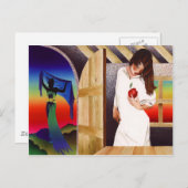 Biancaneve Postkarte (Vorne/Hinten)