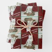 Bianca's Maine Coon Christmas - Cat Wrapping Paper Geschenkpapier Set (Beispiel)