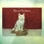 Bianca's Maine Coon Christmas - Katze / Kitten Fensteraufkleber (Blatt 3)