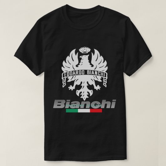 Bianchi Bicycles Edoardo Bianchi Passione Celeste T-Shirt (Design vorne)