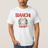 Bianchi-Italiener-Familienname T-Shirt (Vorderseite)