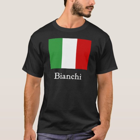 Bianchi-Italiener-Flagge T-Shirt (Vorderseite)